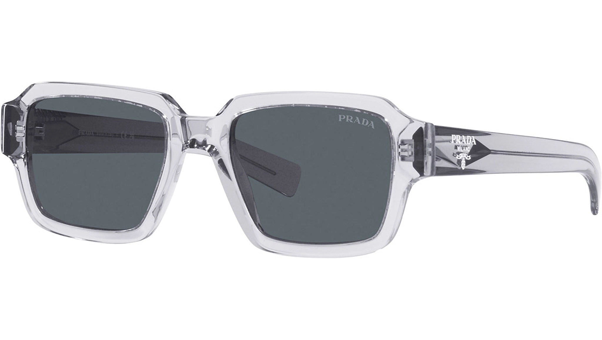 Prada PR 02ZS (U430A9) 52 | Unisex Şeffaf Güneş Gözlüğü